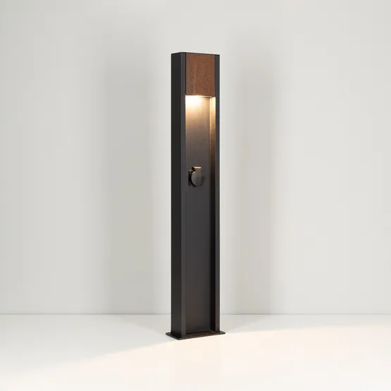 Фото #4 товара Светильник LGD-SEKVOYA-BOLL-SOCKET-H900-11W Warm3000 (BK, 120 deg, 230V) (Arlight, IP54 Металл, 3 года)