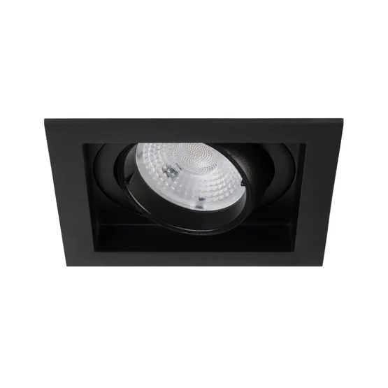 Фото #1 товара Светильник MS-VORTEX-BUILT-S90x90-12W Warm3000 (BK-BK, 40 deg, 230V) (Arlight, IP20 Металл, 5 лет)