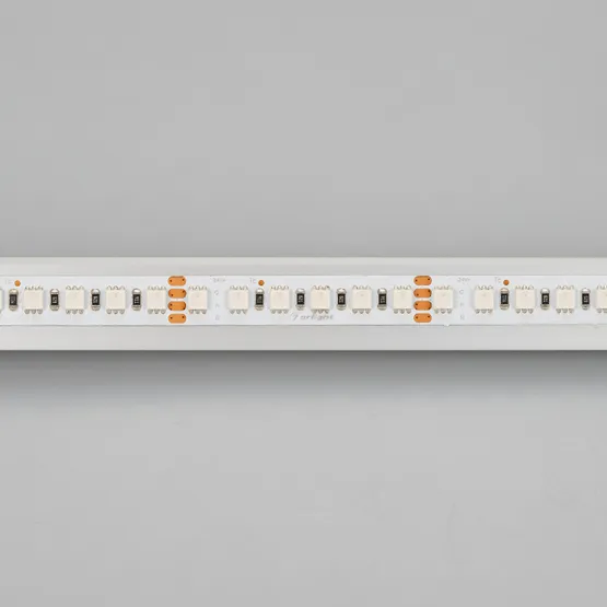 Фото #8 товара Светодиодная лента RT 2-5000 24V RGB 10mm (4040, 120 LED/m, LUX) (Arlight, 13.2 Вт/м, IP20)