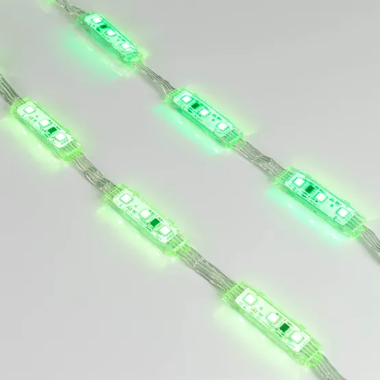 Фото #3 товара Модуль управляемый DMX-B3 12V RGB (0.72W, IP68, 140 deg) (Arlight, Пластик, 3 года)