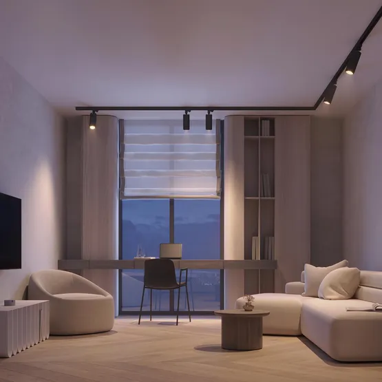 Фото #9 товара Светильник LGD-GELIOS-TUNE-4TR-R80-20W Day4000-MIX (BK, 20-60 deg) (Arlight, DALI, 3 года)