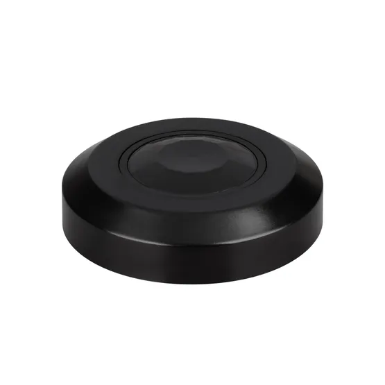 Фото #1 товара Датчик движения PRIME-PIR-SURFACE-R76-200W-BK (230V, 0.87A, SLIM, IP20) (Arlight, Пластик, 5 лет)