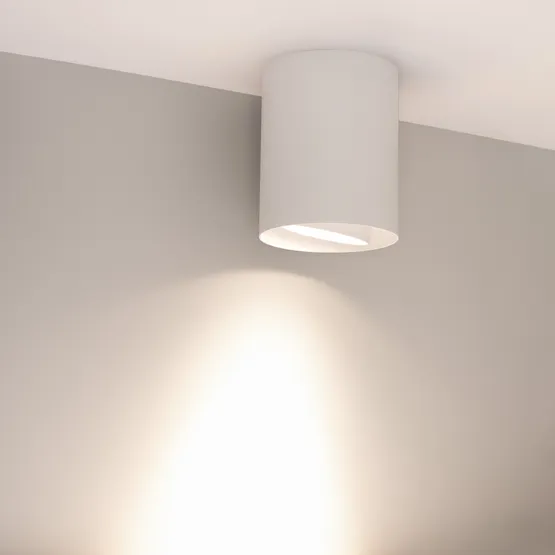 Фото #2 товара Светильник SP-FOCUS-R132-24W Day4000 (WH, 36 deg, 230V) (Arlight, IP54 Металл, 5 лет)