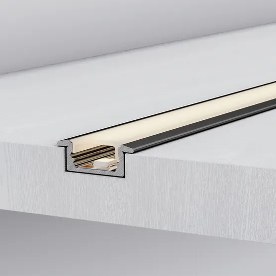 Фото #6 товара Профиль LINE-2308-F-2000 ANOD OLIVE GREY (Arlight, Алюминий)