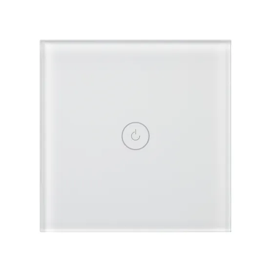 Фото #2 товара Выключатель сенсорный SWT-OMALI-S01-ZB-WH (250V, 10A, Zigbee) (Arlight, Стекло)