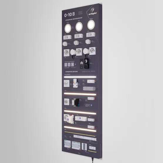 Фото #2 товара Стенд Управление светом ARL-0-10-1760x600mm (230V) (Arlight, -)