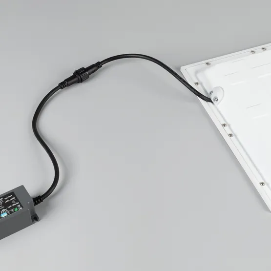 Фото #2 товара Светильник DL-TITAN-S300x1200-40W Day4000 (WH, 120 deg, CRI90, 230V) (Arlight, IP54 Металл, 5 лет)