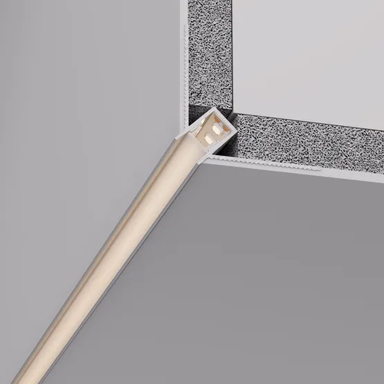 Фото #6 товара Профиль DECORE-S6-EXT-COMFORT-2000 ANOD внешний (Arlight, Алюминий)