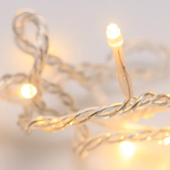 Фото #6 товара Светодиодная гирлянда ARD-STRING-HOME-5000-CLEAR-50LED-STD WARM (230V, 3.5W) (Ardecoled, IP20)