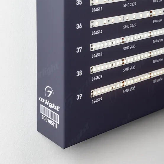 Фото #6 товара Стенд Ленты Универсальные RT-LUX-E1-1760x600mm (v.2, DB 3мм, пленка, подсветка) (Arlight, -)