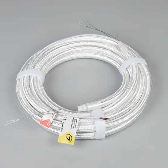 Фото #3 товара Светодиодная лента герметичная MOONLIGHT-COTTON-TOP-S-M560-D13xmm 24V Day4000 (11 W/m, IP65, 5m, wire x1) (Arlight, Вывод прямой, 3 года)