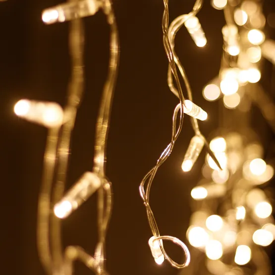 Фото #3 товара Светодиодная гирлянда ARD-EDGE-CLASSIC-2400x600-CLEAR-88LED-STD WARM (230V, 6W) (Ardecoled, IP65)