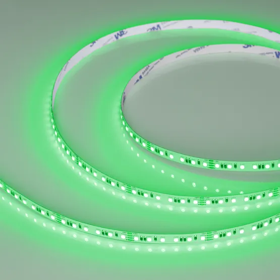 Фото #2 товара Светодиодная лента RT-A120-8mm 24V RGB (12 W/m, IP20, 2835, 5m) (Arlight, 5 лет)