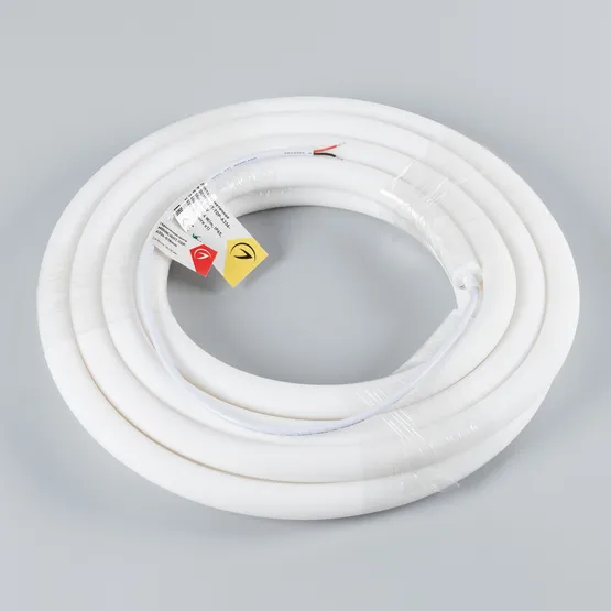 Фото #2 товара Светодиодная лента герметичная MOONLIGHT-TOP-A336-D18mm 24V Warm2300 360deg (14.4 W/m, IP65, 2835, 5m, wire x1) (Arlight, Вывод прямой, 3 года)