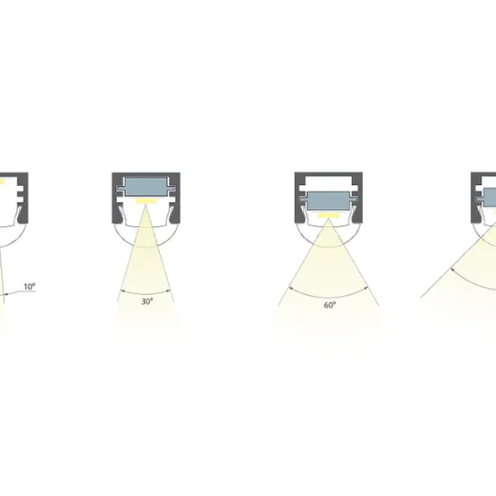 Фото #3 товара Экран с линзой 10°-60° для PDS, MIC (Arlight, Пластик)