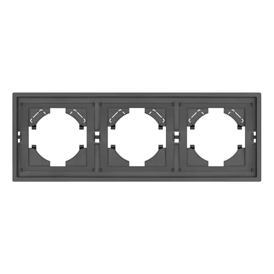 Фото #3 товара Рамка пластиковая FRM-TENDO-SFPL-3-GR (Arlight, Матовый песочный)