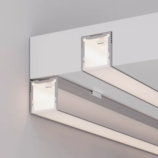 Фото #8 товара Профиль с экраном SL-SLIM20-H20-2000 ANOD+OPAL (Arlight, Алюминий)