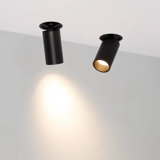 Фото #3 товара Светильник SP-NUANCE-TRIMLESS-PULL-R35-7W Warm3000 (BK, 36 deg, 230V) (Arlight, IP40 Металл, 5 лет)