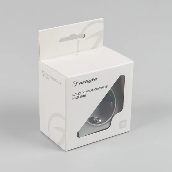 Фото #4 товара Механизм электрической розетки SCT-MEU1-PL-GR-V (250V, 16A) (Arlight, -)