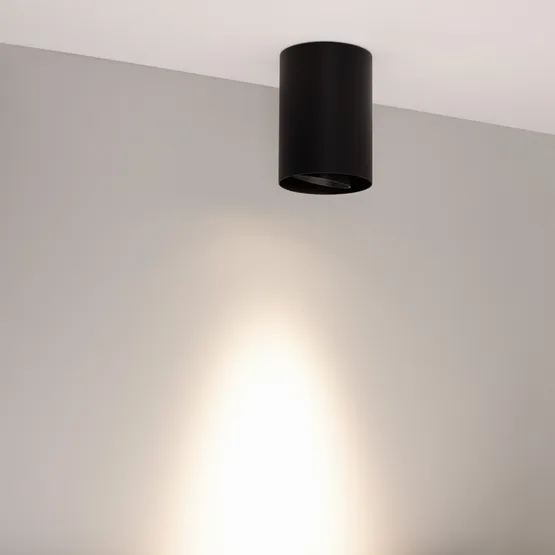 Фото #3 товара Светильник SP-FOCUS-R86-10W Day4000 (BK, 24 deg, 230V) (Arlight, IP54 Металл, 5 лет)