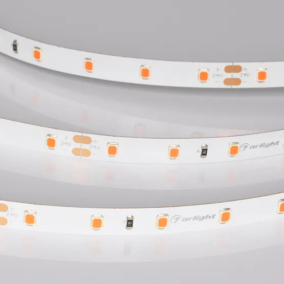 Фото #2 товара Светодиодная лента RT-A60-8mm 24V Ruby (4.8 W/m, IP20, 5m) (Arlight, -)