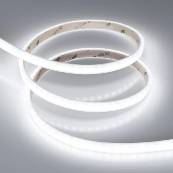 Фото #4 товара Светодиодная лента герметичная RTW-PSW-A120-10mm 24V White6000 (9.6 W/m, IP67, 2835, 5m) (Arlight, 5 лет)