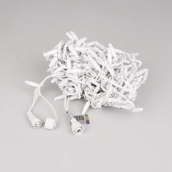 Фото #3 товара Светодиодная гирлянда ARD-STRING-CLASSIC-20000-WHITE-200LED-MILK-SYNC RGB (230V, 13W) (Ardecoled, IP65)