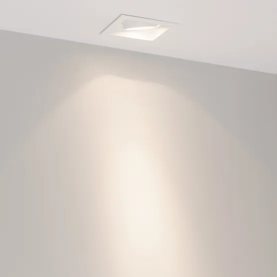 Фото #5 товара Светильник MS-VORTEX-BUILT-S90x90-12W Day4000 (WH-WH, 20 deg, 230V) (Arlight, IP20 Металл, 5 лет)