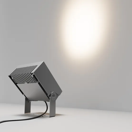 Фото #3 товара Светильник ALT-BLOCK-S220x220-50W Day4000 (GR, 15 deg, 230V) (Arlight, IP66 Металл, 3 года)