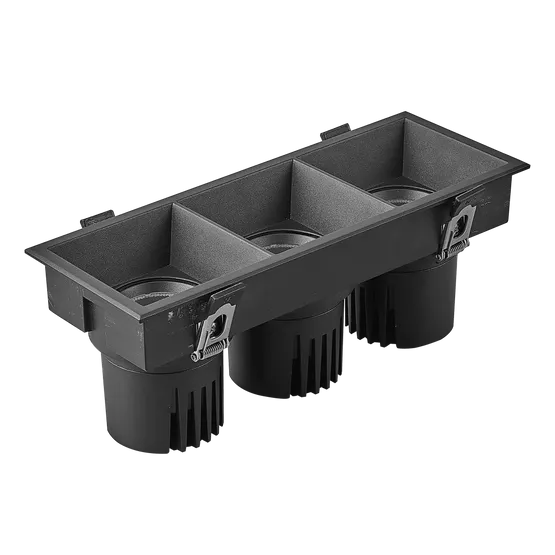 Фото #1 товара Светильник MS-FLOW-BUILT-S230x85-3x6W Day4000 (BK, 38 deg, 230V) (Arlight, IP20 Металл, 5 лет)