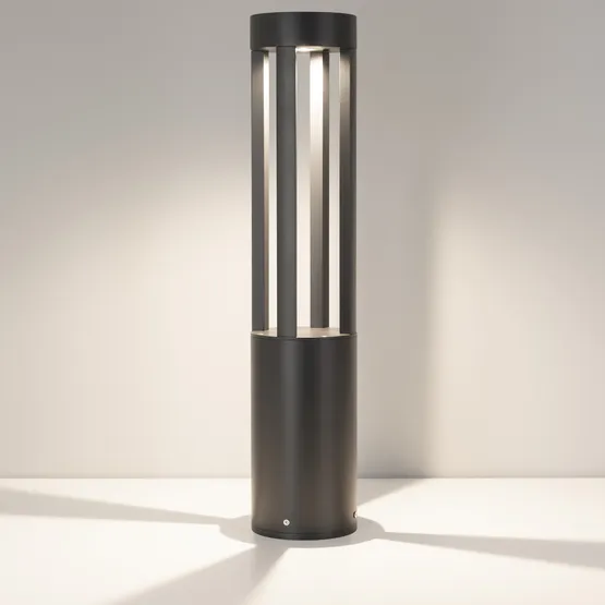 Фото #5 товара Светильник LGD-CASTELLO-BOLL-H1000-20W Warm3500-MIX (GR, 80 deg, 230V) (Arlight, IP65 Металл, 5 лет)