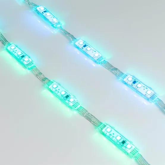 Фото #4 товара Модуль управляемый DMX-B3 12V RGB (0.72W, IP68, 140 deg) (Arlight, Пластик, 3 года)