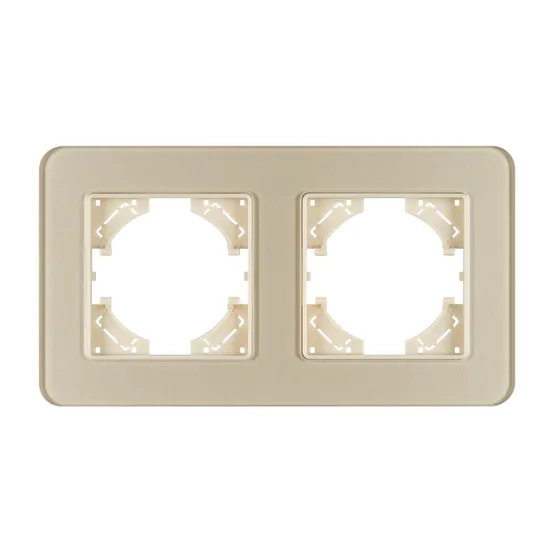 Фото #3 товара Рамка стеклянная FRM-OMALI-GS-2-GD (Arlight, -)