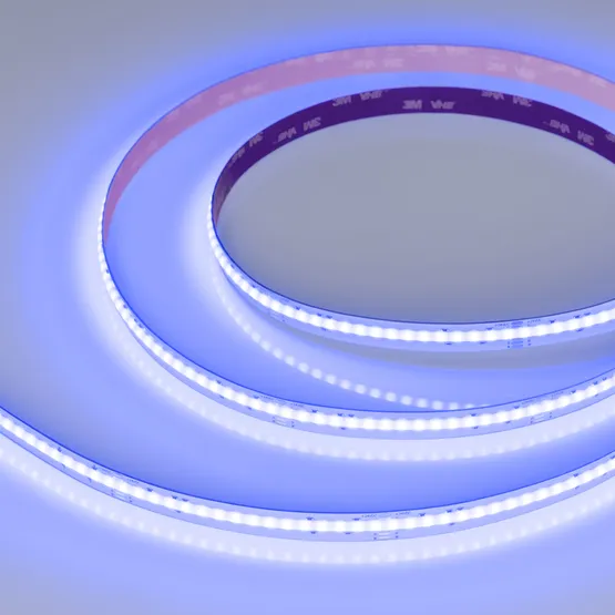 Фото #7 товара Светодиодная лента COB-X768-12mm 24V RGBW-White (15 W/m, IP20, CSP, 5m) (Arlight, 5 лет)