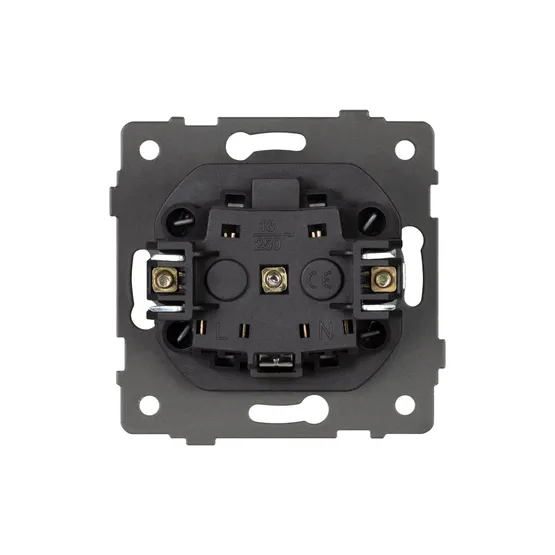 Фото #2 товара Механизм розетки влагозащищённый SCT-MCP-PL-GD-V (250V, 16A) (Arlight, -)