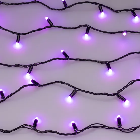 Фото #11 товара Светодиодная гирлянда ARD-STRING-CLASSIC-20000-BLACK-200LED-MILK-SYNC RGB (230V, 13W) (Ardecoled, IP65)