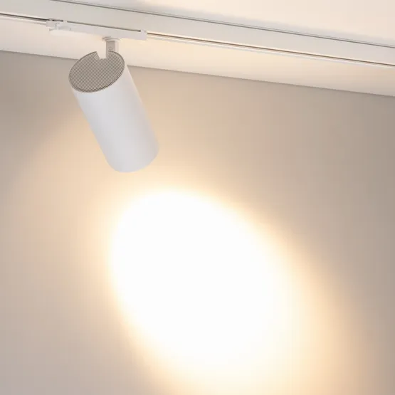 Фото #2 товара Светильник LGD-GERA-4TR-R90-30W Warm3000 (WH, 36 deg, 230V) (Arlight, IP20 Металл, 5 лет)