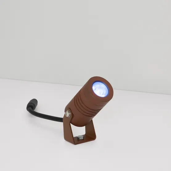 Фото #3 товара Светильник KT-RAY-COLOR-R42-6W RGB (RS, 25 deg, 12V) (Arlight, IP67 Металл, 3 года)