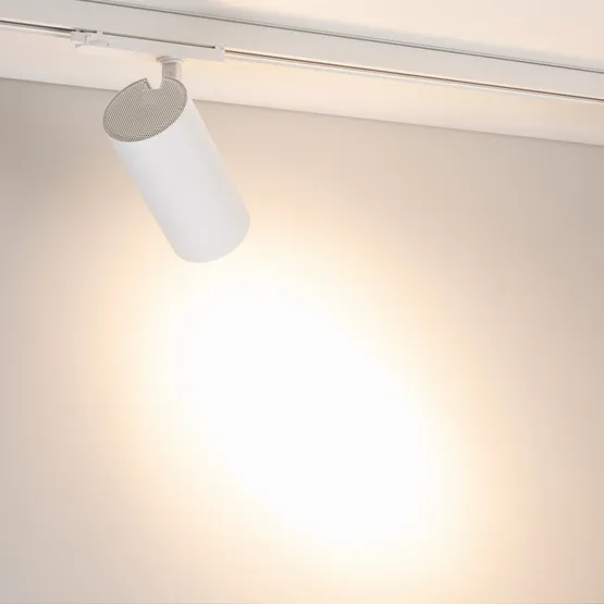 Фото #2 товара Светильник LGD-GERA-4TR-R90-30W Warm3000 (WH, 15 deg, 230V) (Arlight, IP20 Металл, 5 лет)