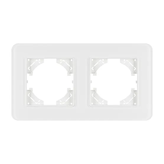 Фото #2 товара Рамка стеклянная FRM-OMALI-GS-2-WH (Arlight, -)