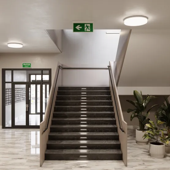 Фото #4 товара Аварийная панель EMG-VECTOR-3h-1.5W (Пикт. Влево/Вправо, IP20) (Arlight, IP20 Пластик, 3 года)