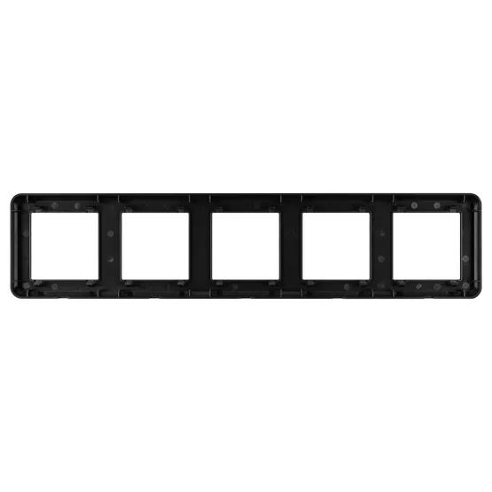 Фото #3 товара Рамка пластиковая FRM-VERSA-PL-5-BK (Arlight, -)