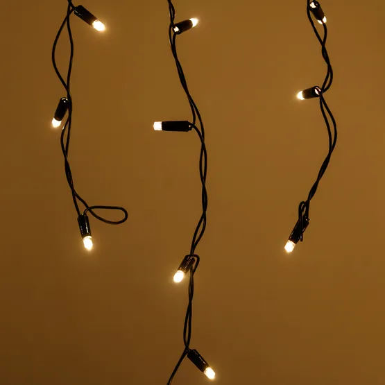 Фото #2 товара Светодиодная гирлянда ARD-EDGE-CLASSIC-2400x600-BLACK-88LED-STD WARM (230V, 6W) (Ardecoled, IP65)