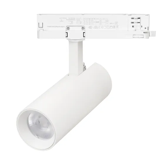 Фото товара Светильник LGD-GERA-4TR-R74-20W Warm3000 (WH, 24 deg, 230V, DALI) (Arlight, IP20 Металл, 5 лет)