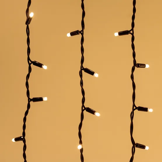 Фото #2 товара Светодиодная гирлянда ARD-CURTAIN-PRO-2000x3000-BLACK-760LED-STD WARM (230V, 70W) (Ardecoled, IP65)