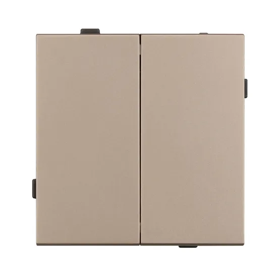 Фото #2 товара Механизм выключателя управления шторами SWT-TENDO-MKR2-PL-GD (230V, 10A) (Arlight, Песочный)