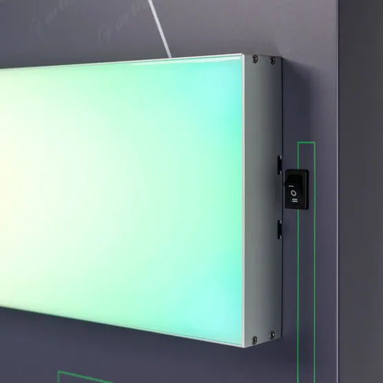 Фото #2 товара Стенд Системы Управления SPI 830x600mm (DB 3мм, пленка, лого) (Arlight, -)