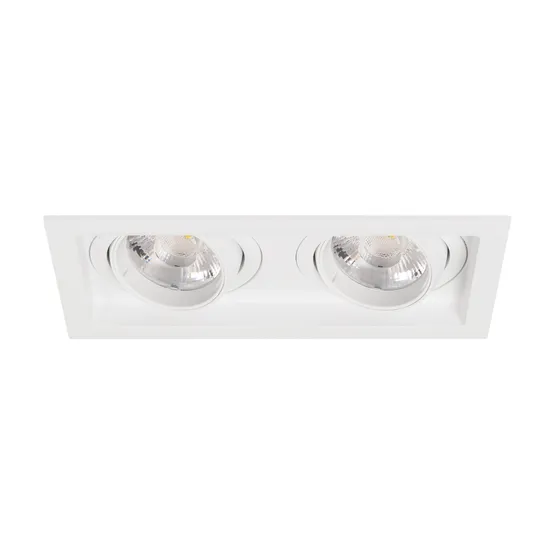 Фото #1 товара Светильник MS-VORTEX-BUILT-S170x90-2x12W Warm3000 (WH-WH, 20 deg, 230V) (Arlight, IP20 Металл, 5 лет)