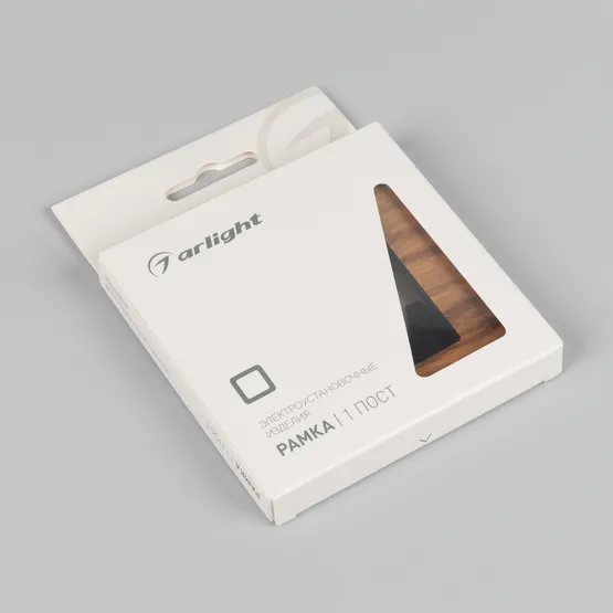 Фото #4 товара Рамка из натурального дерева FRM-XSILO-WD-1-SNL (Arlight, -)