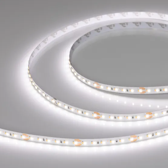 Фото #5 товара Светодиодная лента MICROLED-M240-8mm 24V White-CDW (9.6 W/m, IP20, 2216, 5m) (Arlight, Открытый)